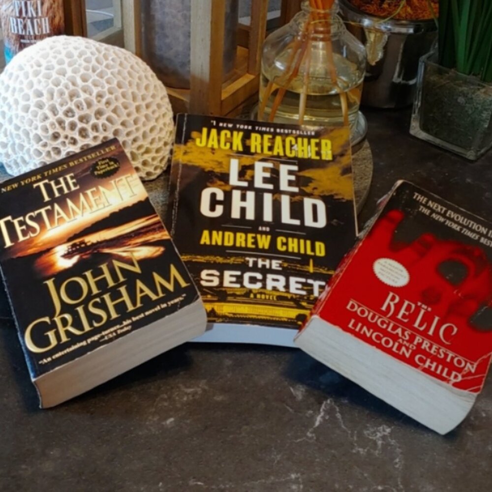 New York Times Bestselling Author's Paperback 3 Novel Collector's Set